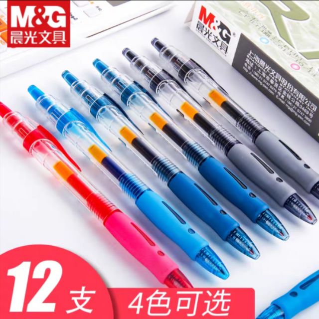 M&amp;G ปากกาเจล รุ่น GP1008 สีน้ำเงินเข้ม