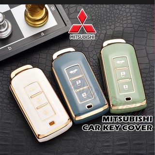 เคสกุญแจรีโมตรถยนต์ TPU แบบนิ่ม สําหรับ Mitsubishi Xpander Outlander ASX Pajero Eclipse Cross Montero Xpander