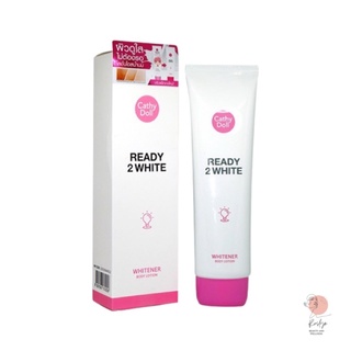 Cathy Doll Ready 2 WHITE One Day Whitener Body Lotion 150ml. เคทีดอลล์ เรดี้ทูไวท์ ไวท์เทนเนอร์บอดี้โลชั่น