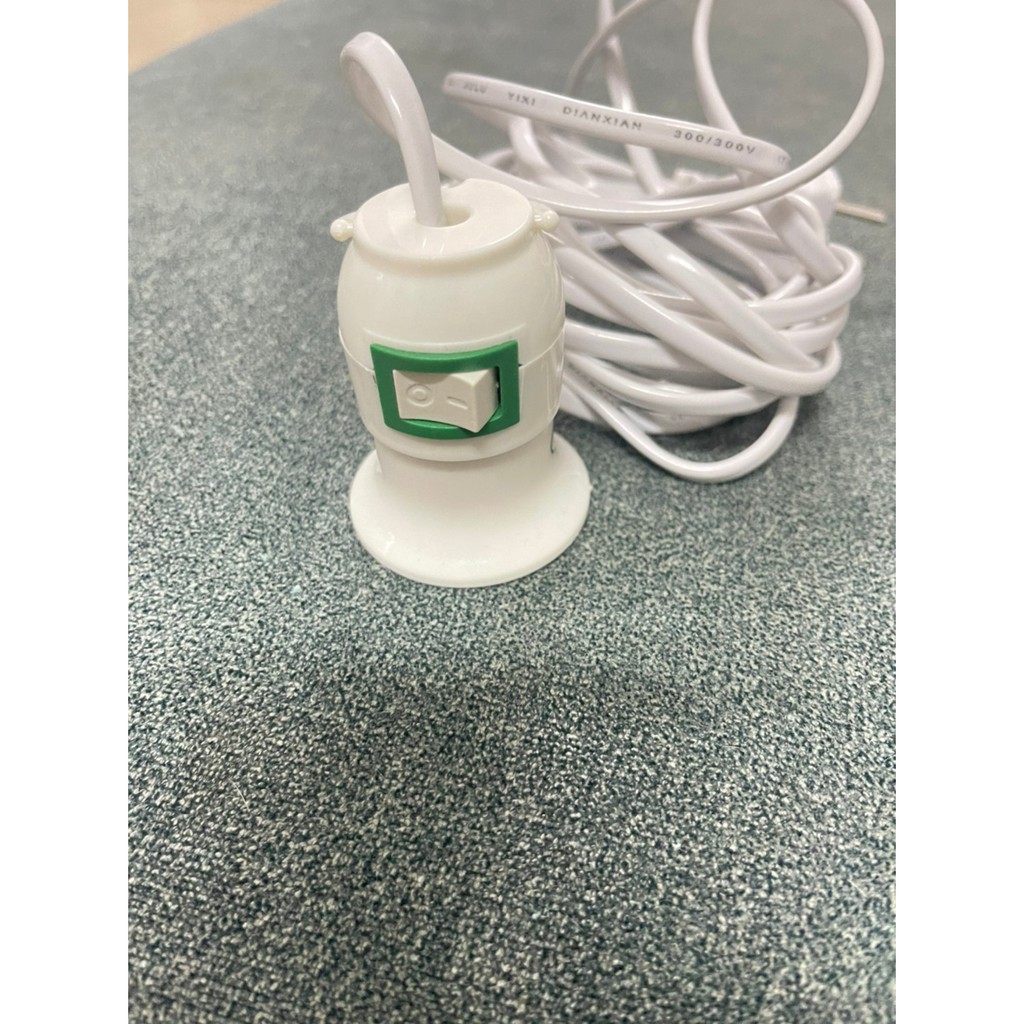 สายขั้วไฟ E27 ขนาด 4 เมตร ราคาถูก คุณภาพดี ขั้วไฟ ขั้วไฟE27