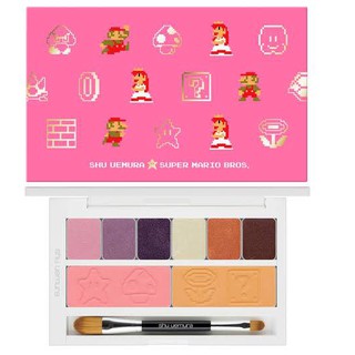 ชูอูเอมูระ Shu Uemura Peach’s Eye and Cheek Palette พาลเลตต์ตาและแก้ม (คอลเลคชั่น Super Mario Bros) น่ารักมาก