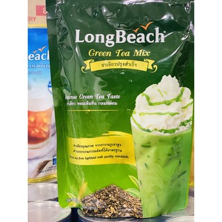 ลองบีชชาเขียว ขนาด 400 กรัม LongBeach Thai Green Tea size 400 g