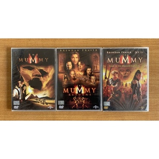 DVD : The Mummy ภาค 1, 2 Returns, 3 Tomb of the Dragon Emperor [มือ 1 ซับไทย] Brendan Fraser ดีวีดี