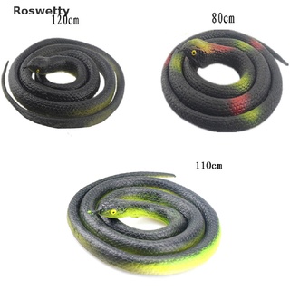 Roswetty 1 x Simulation Rubber Fake Snake Party Halloween Joke Prank Prop Funny Toys VN