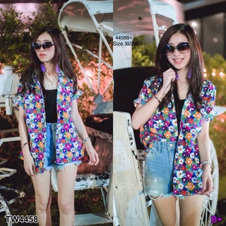 👗Pfashion [ส่งไว!!🚛] P4458 เสื้อเชิตฮาวายลายที่1 Hawaiian shirt pattern 1