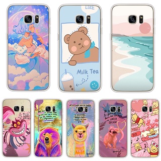 เคส Samsung galaxy s5 s7 s7 edge s8 s8 plus ซิลิโคนใส เคสนิ่ม