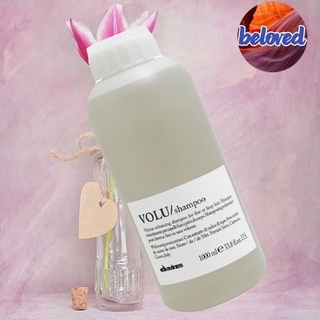 Davines Volu Shampoo 1000 ml​ แชมพู เพิ่มวอลลุ่ม และเพิ่มความพองฟูไม่ลีบแบนแก่เส้นผม