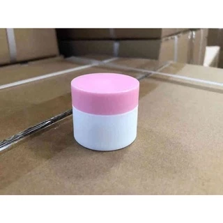 กระปุกครีม2ชั้นสีพาสเทล พร้อมส่ง