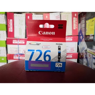 [ลดล้างสต็อกจ้า!!!] ตลับหมึกแท้ CANON CLI-726C สีฟ้า