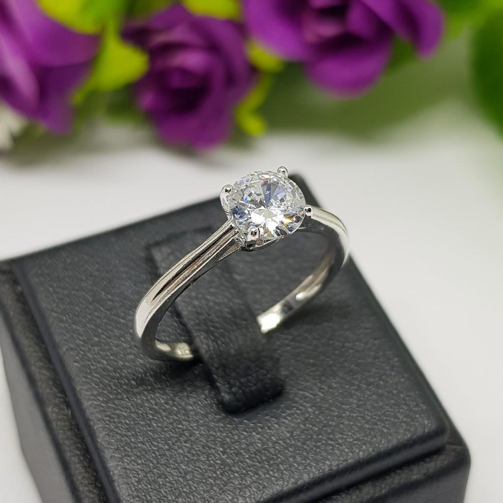 Memorine Jewelry خاتم فضة 925 بزركون سويسري ONLR403 — صورة 3