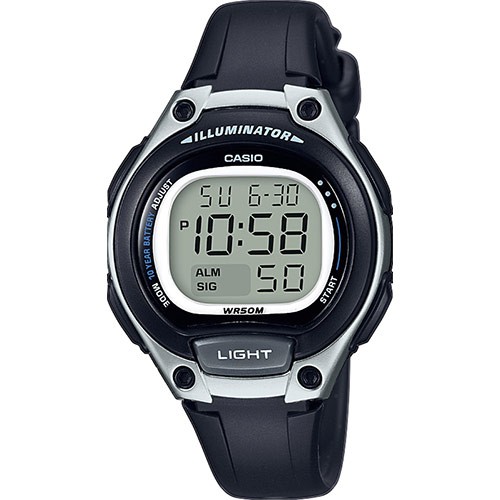 Casio LW-203 แบตเตอรี่ 10 ปี นาฬิกาผู้หญิง ของแท้ รับประกัน 1 ปี