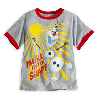 Olaf Ringer Tee for Boys - Frozen (Size4) ของแท้ นำเข้าจากอเมริกา