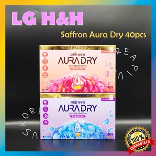 [LG H&amp;h] แผ่นไฟเบอร์ออร่า ยืดหยุ่น สําหรับเครื่องเป่าแห้ง 40 ชิ้น