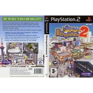 แผ่นเกมส์ PS2 Metropolismania 2   คุณภาพ ส่งไว (CD)