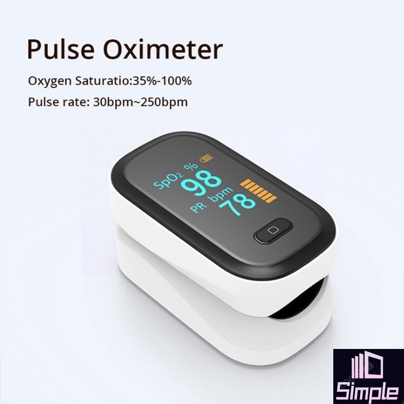 [Ready Stock] Digital Finger Tip Pulse Oximeter Oxymeter Monitor Blood Oxygen Meter Spo2 Pulse