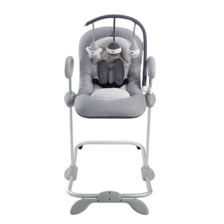 BEABA เก้าอี้โยกสำหรับเด็ก Up &amp; Down Bouncer III with Play Arch -HEATHER GREY