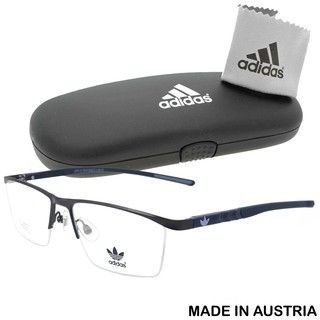 adidas แว่นตา รุ่น 6253 C-3 สีเทา กรอบเซาะร่อง ขาสปริง ทรงสปอร์ต วัสดุ สแตนเลส สตีล กรอบแว่นตา Eyeglass Made in Austria