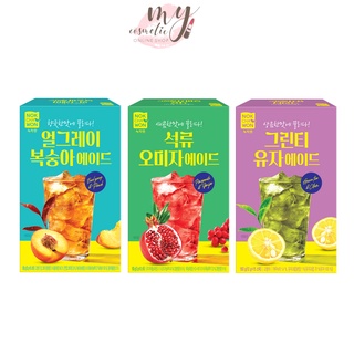 (🌼แท้ / พร้อมส่ง🌼) NOKCHAWON Green tea &amp; Citron ade /Earlgrey &amp; peach /Pomegranate &amp; Omija ade 15 ซอง