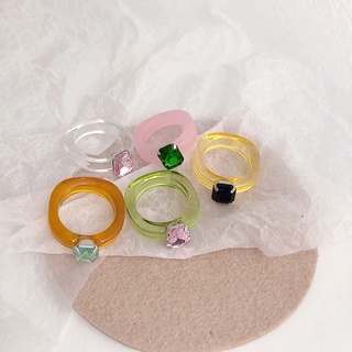 พร้อมส่งจากไทย / แหวนเรซิ่น / resin ring💍✨