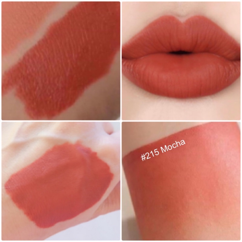 Byeon perfect matte 215 Mocha ส้มอิฐปนน้ำตาลฟีลสาวเกาหลีฤดูใบไม้ผลิ