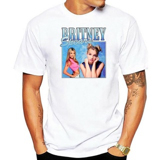 T-shirt  เสื้อยืด พิมพ์ลายกราฟฟิค Britney Spears Homage ไซซ์ S 2XLS-5XL