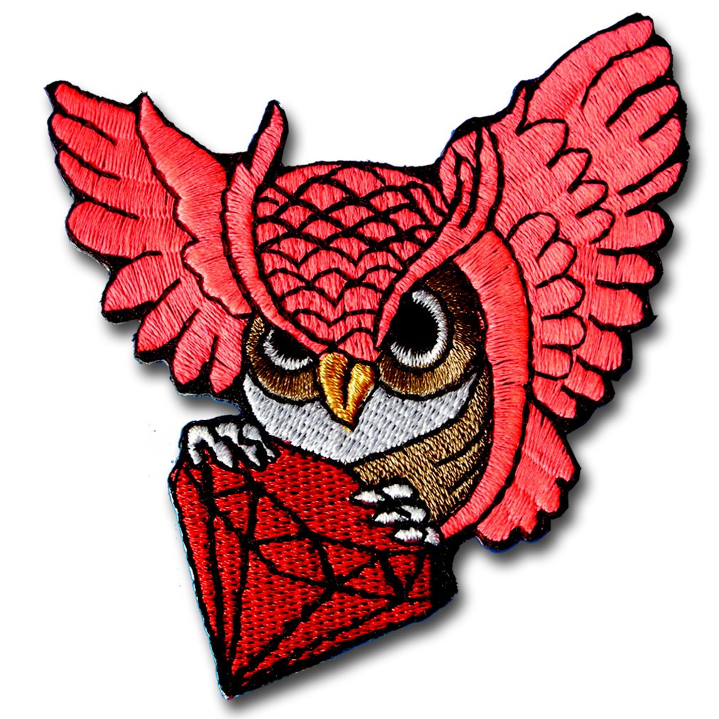 อาร์ม ตัวรีด ตัวรีดติดเสื้อ อาร์มติดเสื้อ การ์ตูน เด็ก สัตว์ Owl Patch นกฮูก นกเค้าแมว นก เกมส์ Game กระติ๊กน้ำ bird