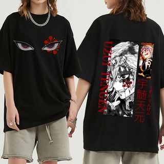 【2022New】[S-5XL]เสื้อยืดแขนสั้นลําลอง ขนาดใหญ่ พิมพ์ลายอนิเมะ Demon Slayer Tengen Uzui Eyes แฟชั่นฤดูร้อน สําหรับผู้ชาย