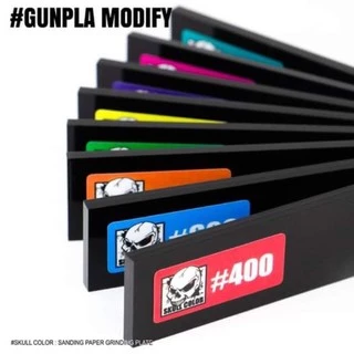 SKULL COLOR แผ่นอะคริลิคจับกระดาษทราย Grinding Plate 8 แผ่น