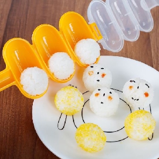 งานญี่ปุ่น แม่พิมพ์ข้าวปั้นแบบเขย่า ปั้นข้าว (Shake Rice Ball Mold Sushi Making Tools)