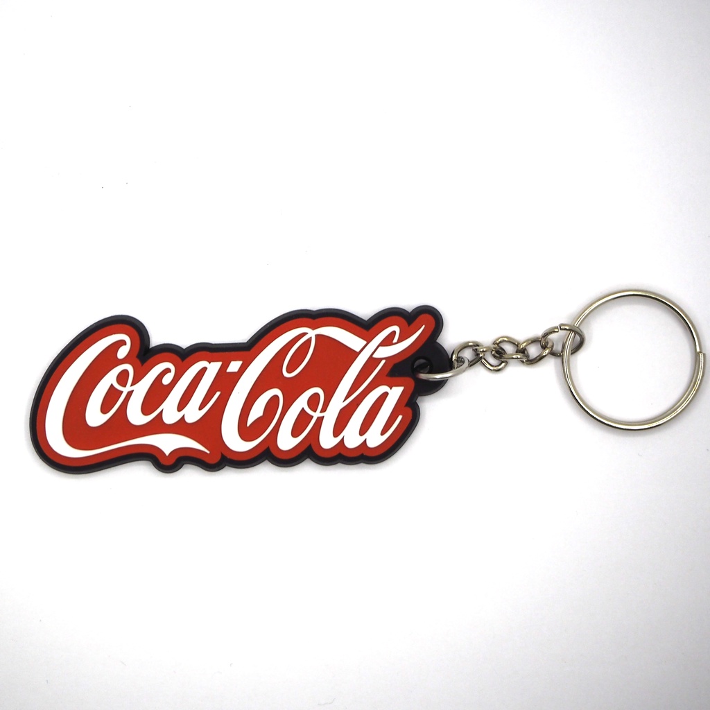 พวงกุญแจยาง Coca Cola Coke โค๊ก พร้อมส่ง