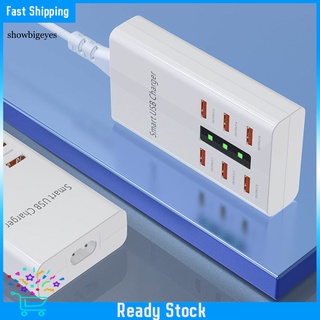 Sges ที่ชาร์จโทรศัพท์ หลายพอร์ต USB หลายพอร์ต เดสก์ท็อป มัลติฟังก์ชั่น ที่ชาร์จติดผนัง พลังงานสูง บ้าน