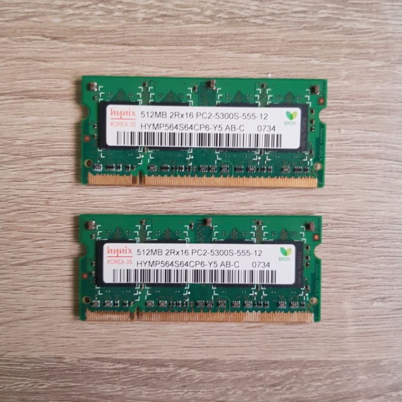 Ram Notebook DDR2 667 MHz 512 MB แกะจาก MacBook