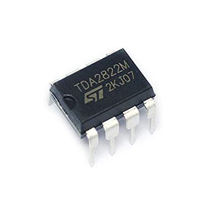 TDA2822M TDA2822 DIP8 เครื่องขยายเสียงเสียงสเตอริโอ