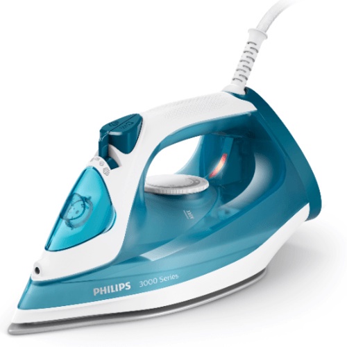 GlobalHouse PHILIPS เตารีดไอน้ำ 2100 วัตต์ รุ่น  DST3011/20 สีฟ้า สินค้าของแท้คุณภาพดี ราคา ถูกที่สุด ดีลบีเคเค