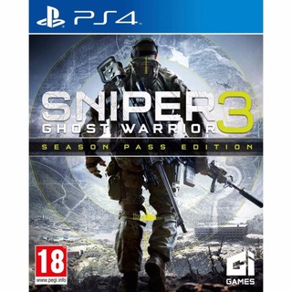 (พิม NEWGAME ในช่องโค้ดส่วนลด)PS4 Sniper ghost warrior 3 - season pass edition (Z3)