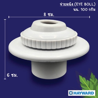 หัวจ่ายผนัง 1"EYE BALL HOMEPOOLสีขาว
