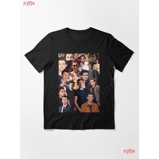 2022 Tom Holland Collage Essential T-Shirt เสื้อยืด ดพิมพ์ลาย เสื้อยืดผ้าฝ้าย คอกลม cotton แฟชั่น sale Unisex