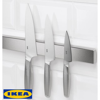 IKEA KUNGSFORS แม่เหล็กเก็บมีด สแตนเลส เก็บเครื่องมือ