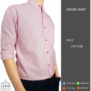 เสื้อเชิ้ตคอจีน เสื้อคอจีน แขนยาว ใส่ทำงาน ใส่เที่ยว สินค้าคุณภาพ ผ้า Oxford 👍🏻