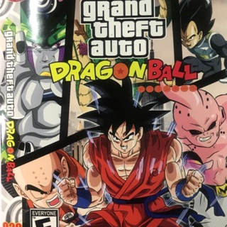 แผ่นเกมส์ PS2 Grand Theft Auto Dragon Ball