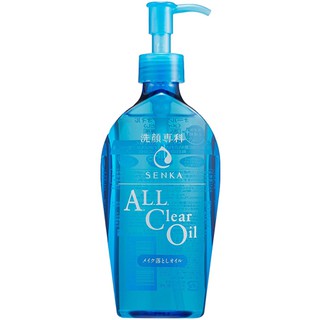 แท้ Senka All Clear Oil 230ml. น้ำมันล้าง เช็ดเครื่องสำอางอย่างหมดจด