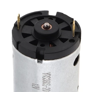 Rs360 12V Dc มอเตอร์ 12000Rpm แปรงคาร์บอนไมโครมอเตอร์สําหรับเครื่องเป่าผม Diy