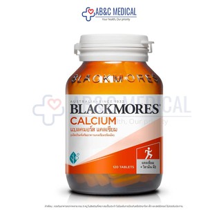 EXP:07/06/2025 Blackmores calcium 120 เม็ด บำรุงกระดูก แคลเซียม แบลคมอร์ส