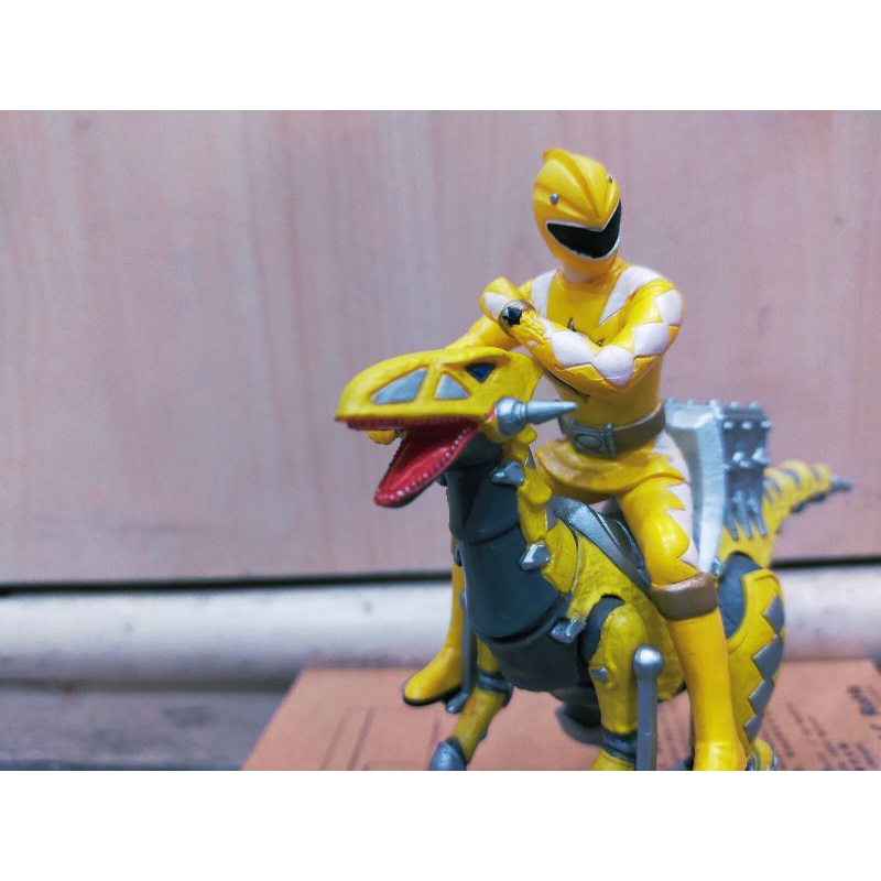RIDING YELLOW ABARANGER ,BANPRESTO 2003 อาบะเรนเจอร์ขี่ไดโนเสาร์ #4