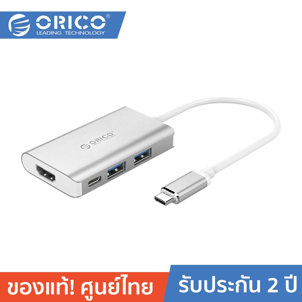 ลดราคา ORICO XC-301 4 in 1 USB C HUB Type-c to USB3.0 Hub HDMI Adapter with Type-c Charging Ports for MacBook Samsung S9 #ค้นหาเพิ่มเติม สายโปรลิงค์ HDMI กล่องอ่าน HDD RCH ORICO USB VGA Adapter Cable Silver Switching Adapter