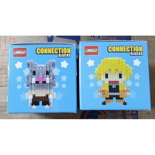 ซื้อ1กล่องฟรี1กล่องเลโก้นาโนการ์ตูนดาบพิฆาตอสูร