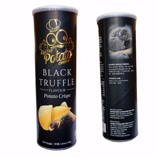 มันฝรั่ง เห็ดทรัฟเฟิล potato Black Truffle 160กรัม หอม มัน  อร่อย