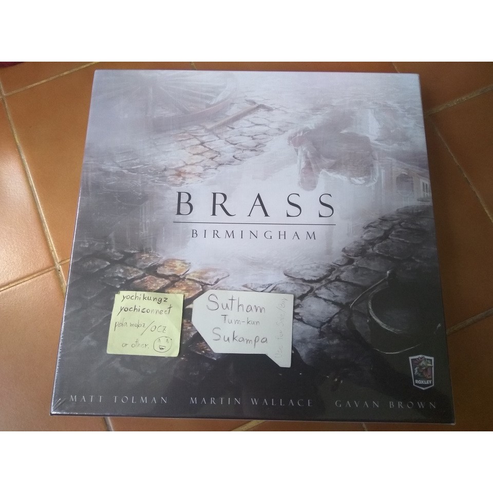 [บอร์ดเกม มือ1] Brass Birmingham