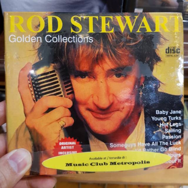 CD ROD STEWART - GOLDEN COLLECTION