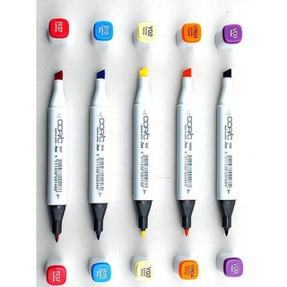 (KTS)(SALE)ปากกา Copic  Marker ญี่ปุ่น ชุดสีที่2 No.N,G,R,V,Y เลือกสีได้